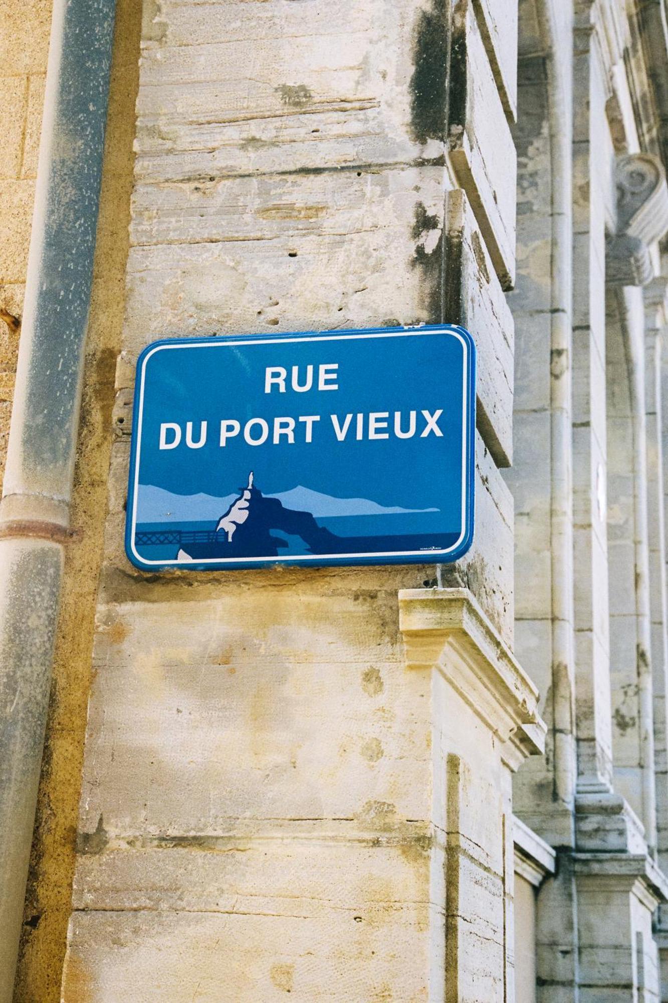 Alfred Hotels Port-Vieux Биариц Екстериор снимка