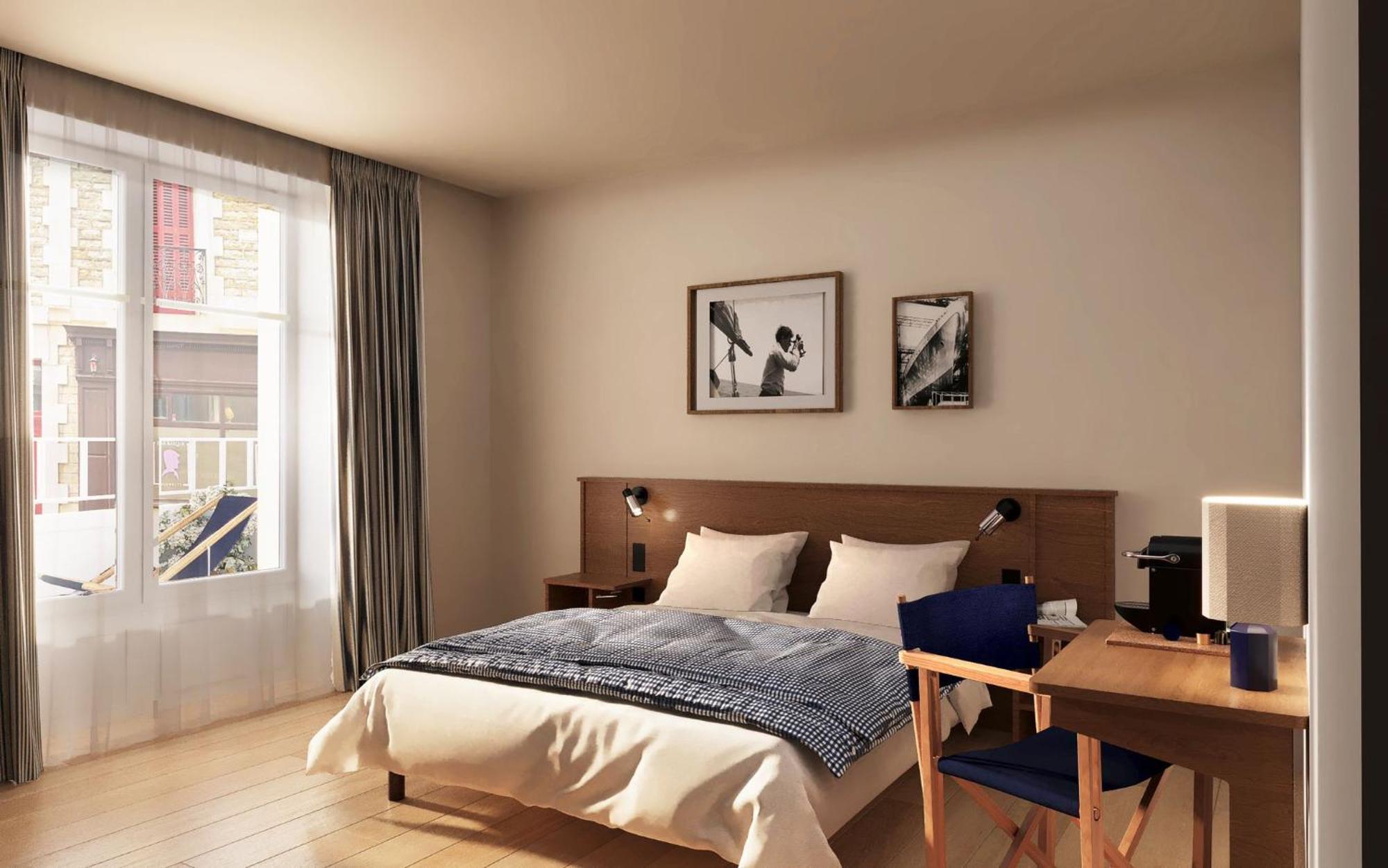 Alfred Hotels Port-Vieux Биариц Екстериор снимка